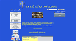 Desktop Screenshot of le-lys-et-la-couronne.com